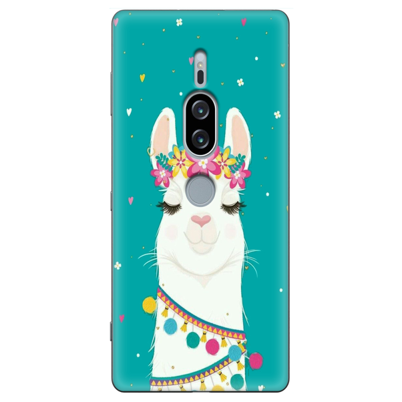 Чехол Uprint Sony Xperia XZ2 Premium H8166 Cold Llama