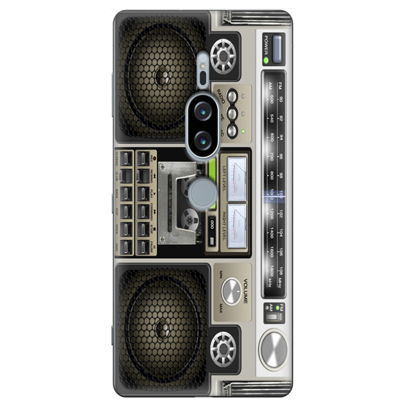 Чехол Uprint Sony Xperia XZ2 Premium H8166 Old Boombox