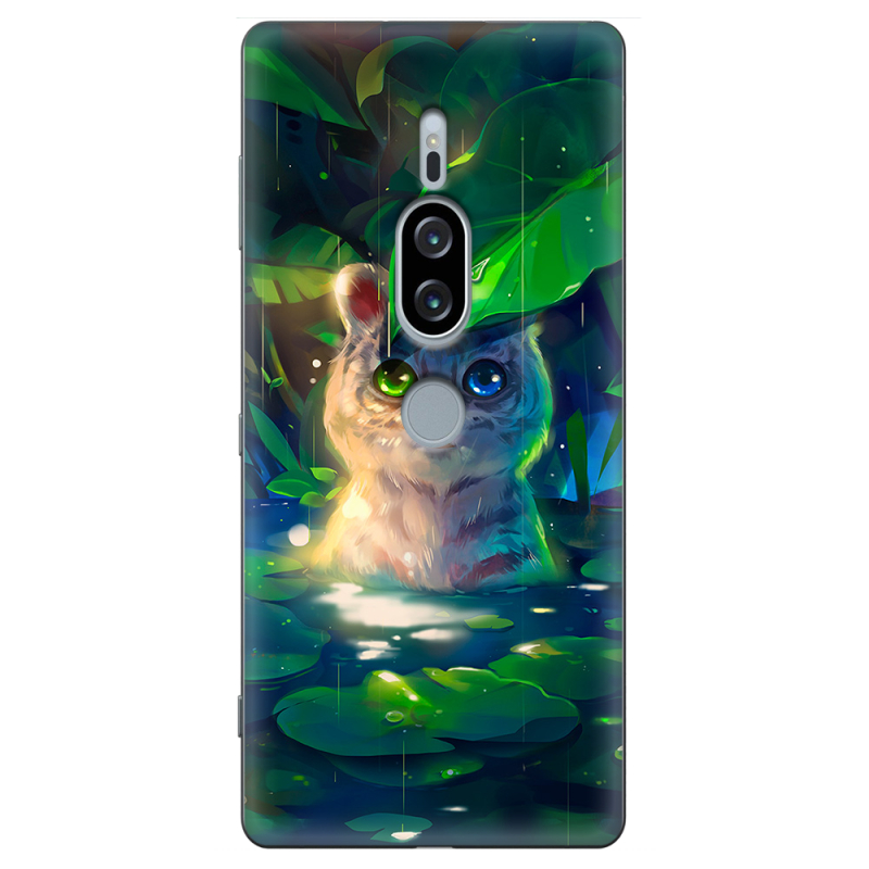 Чехол Uprint Sony Xperia XZ2 Premium H8166 White Tiger Cub