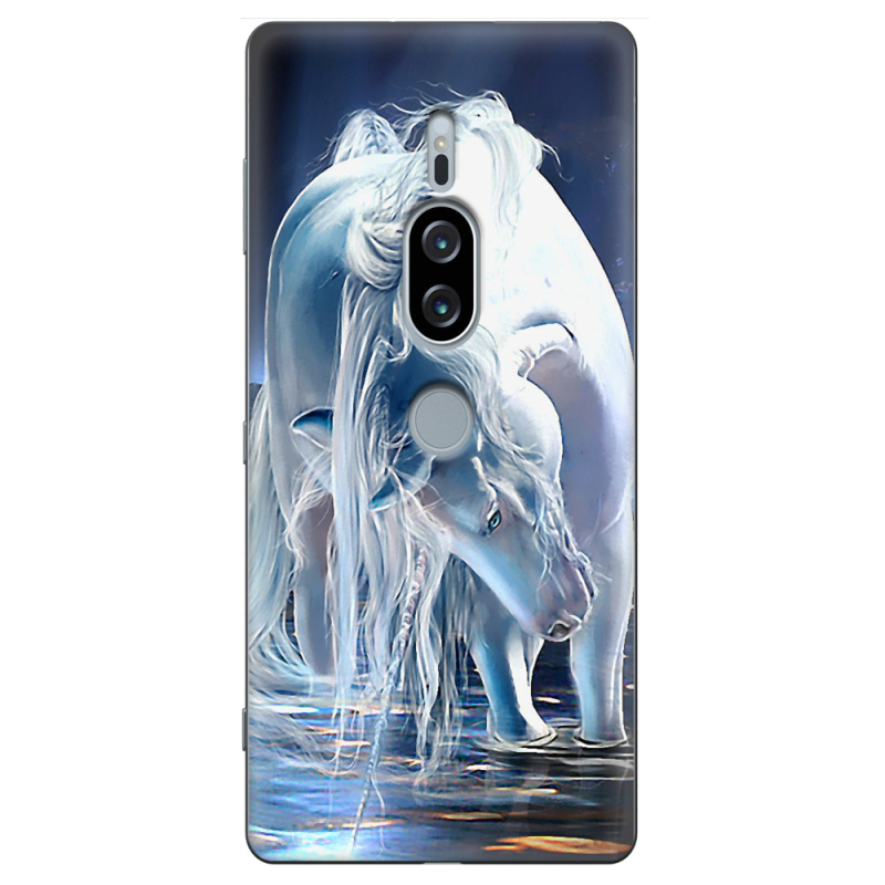 Чехол Uprint Sony Xperia XZ2 Premium H8166 White Horse