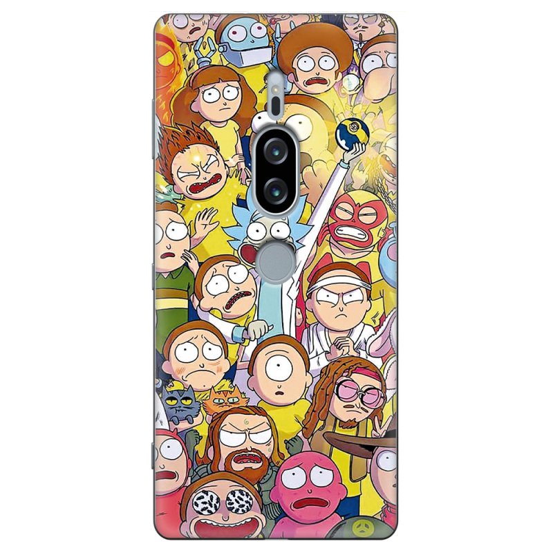 Чехол Uprint Sony Xperia XZ2 Premium H8166 Rick and Morty