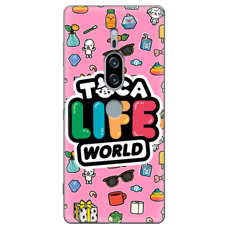 Чехол Uprint Sony Xperia XZ2 Premium H8166 Toca Boca Life World