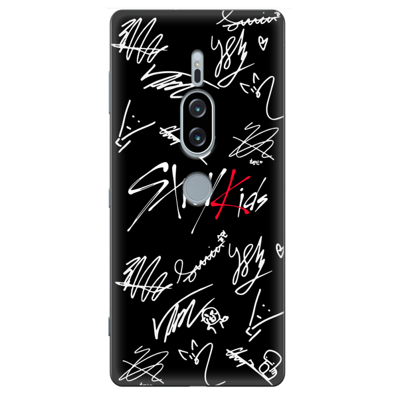 Чехол Uprint Sony Xperia XZ2 Premium H8166 Stray Kids автограф