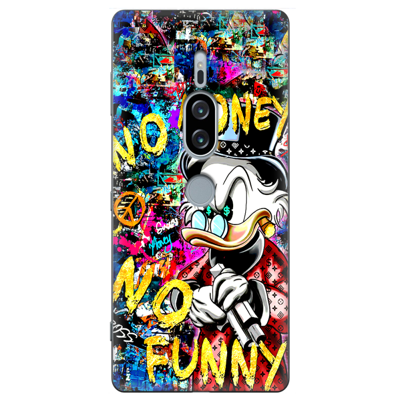 Чехол Uprint Sony Xperia XZ2 Premium H8166 no money no funny