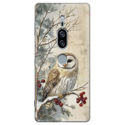 Чехол Uprint Sony Xperia XZ2 Premium H8166 Christmas Owl