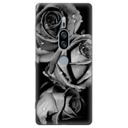 Чехол Uprint Sony Xperia XZ2 Premium H8166 Black and White Roses