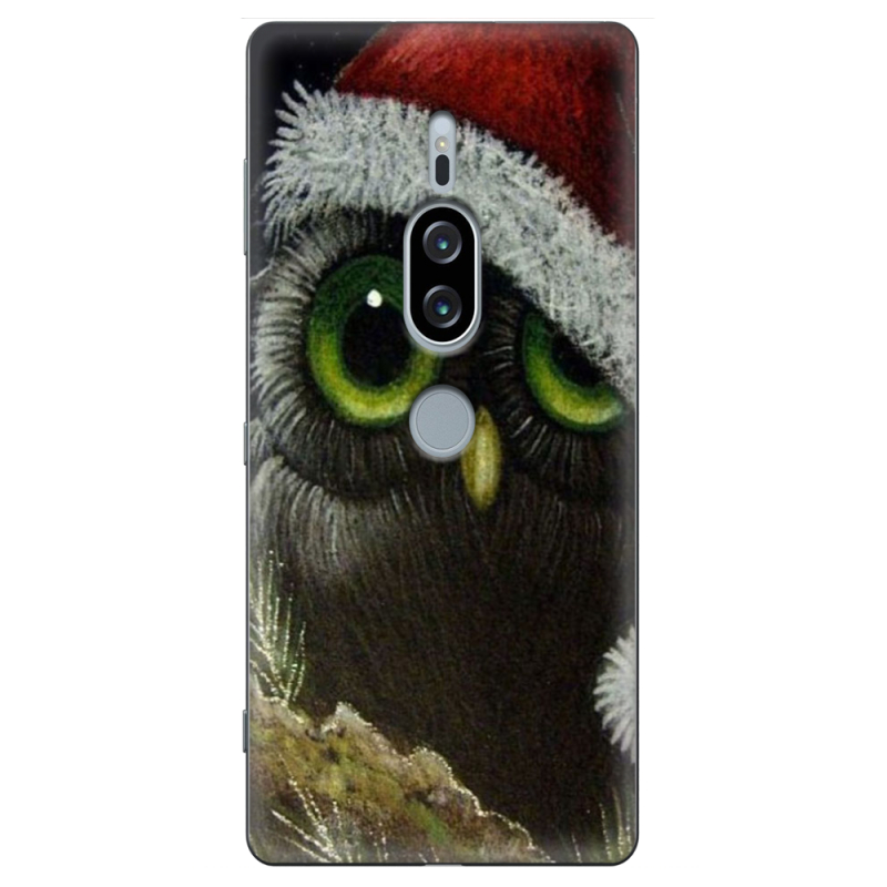 Чехол Uprint Sony Xperia XZ2 Premium H8166 Christmas Owl