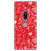 Чехол Uprint Sony Xperia XZ2 Premium H8166 Happy Valentines