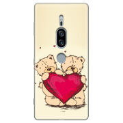 Чехол Uprint Sony Xperia XZ2 Premium H8166 Teddy Bear Love