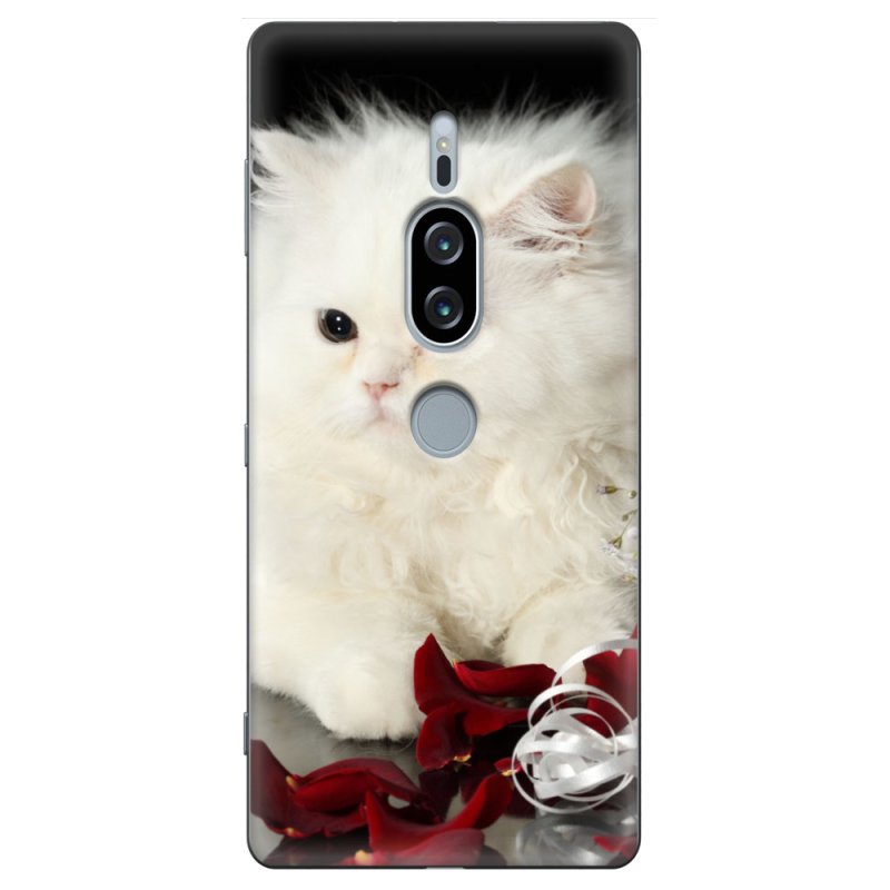 Чехол Uprint Sony Xperia XZ2 Premium H8166 Fluffy Cat