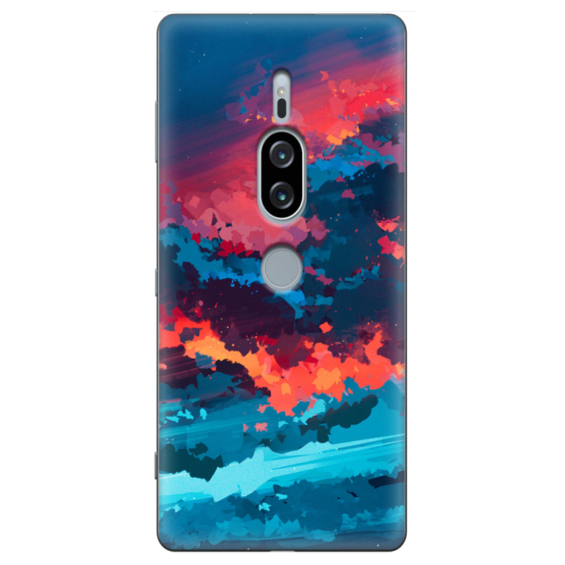 Чехол Uprint Sony Xperia XZ2 Premium H8166 Thunderclouds