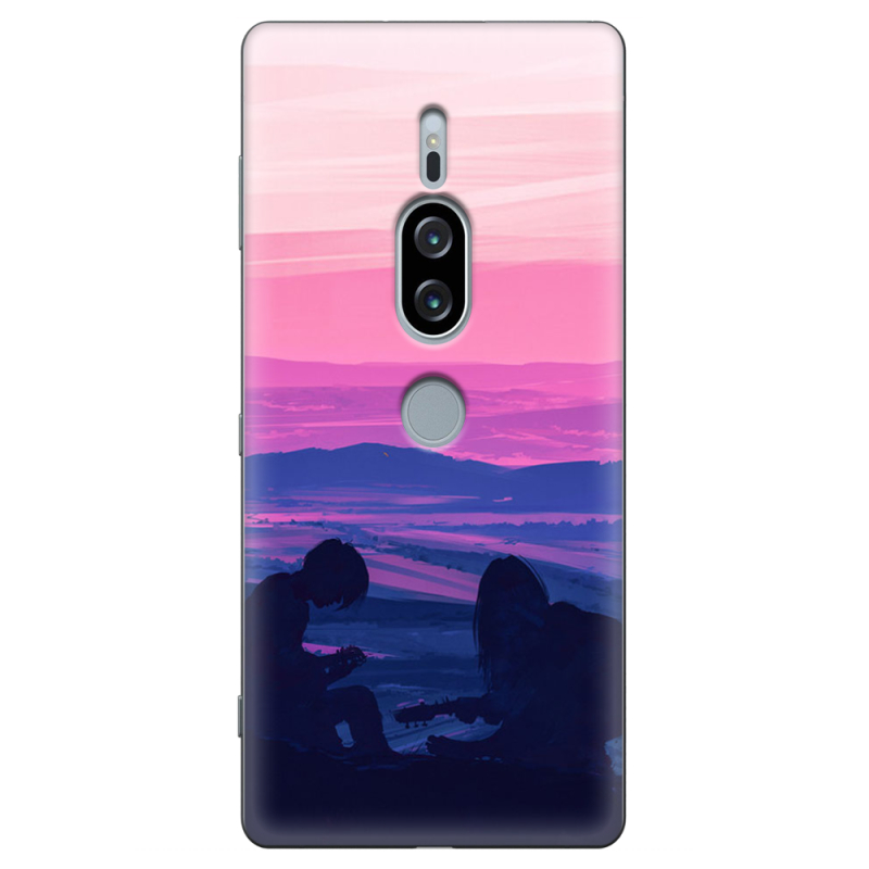 Чехол Uprint Sony Xperia XZ2 Premium H8166 Top of the World