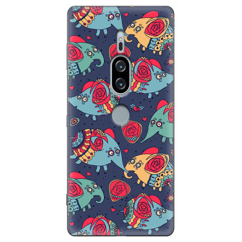 Чехол Uprint Sony Xperia XZ2 Premium H8166 Flying Elephants