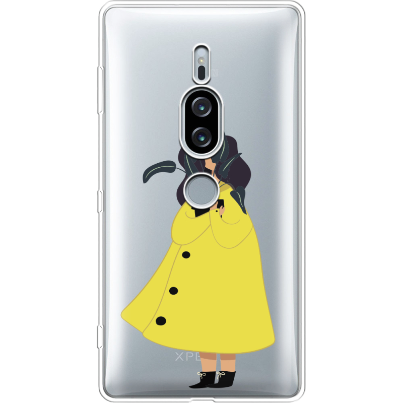 Прозрачный чехол Uprint Sony Xperia XZ2 Premium H8166 Just a Girl