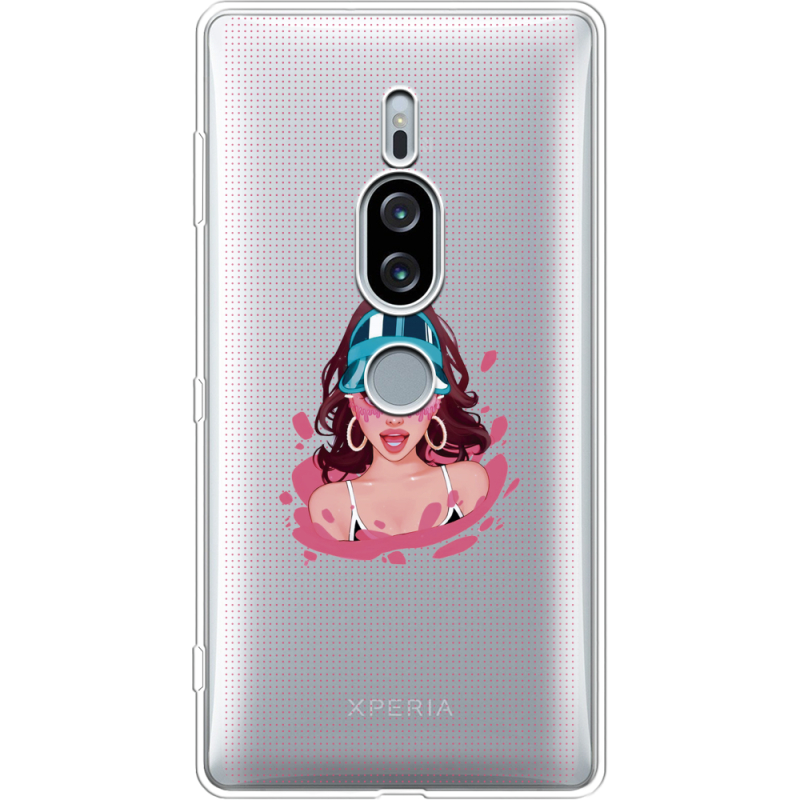 Прозрачный чехол Uprint Sony Xperia XZ2 Premium H8166 Selena Gomez