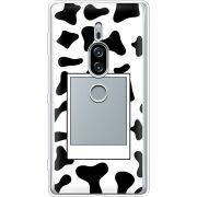 Прозрачный чехол Uprint Sony Xperia XZ2 Premium H8166 Cow