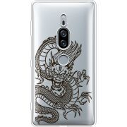 Прозрачный чехол Uprint Sony Xperia XZ2 Premium H8166 Chinese Dragon