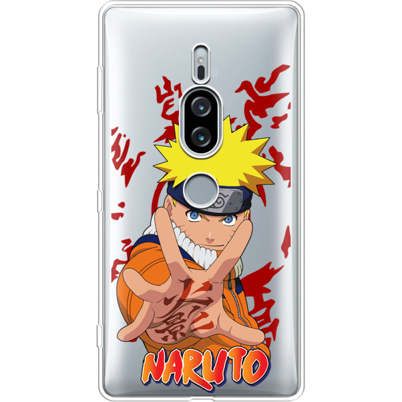 Прозрачный чехол Uprint Sony Xperia XZ2 Premium H8166 Naruto