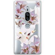 Прозрачный чехол Uprint Sony Xperia XZ2 Premium H8166 Chinese Magnolia