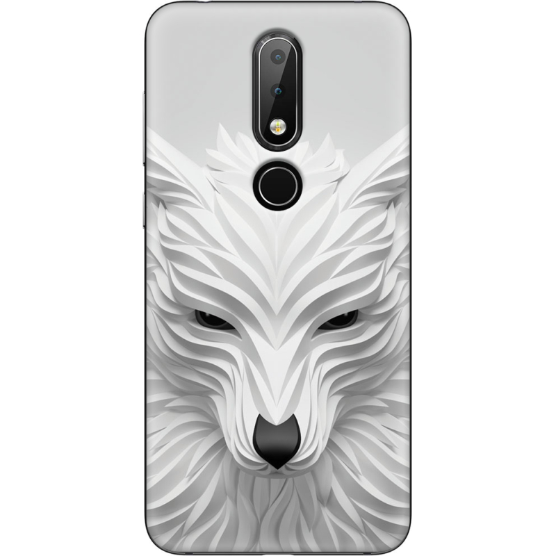 Чехол Uprint Nokia 6.1 Plus White Wolf