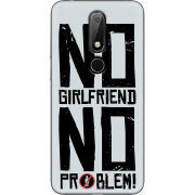 Чехол Uprint Nokia 6.1 Plus No Girlfriend