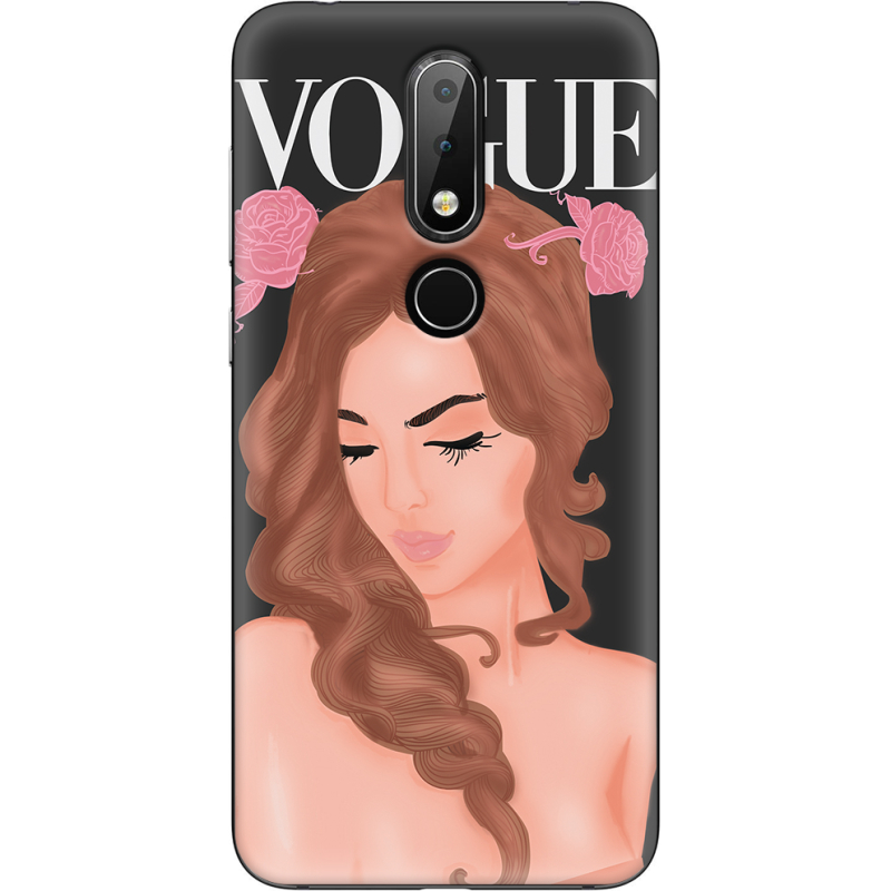 Чехол Uprint Nokia 6.1 Plus Fashion Girl