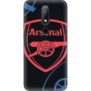 Чехол Uprint Nokia 6.1 Plus Football Arsenal