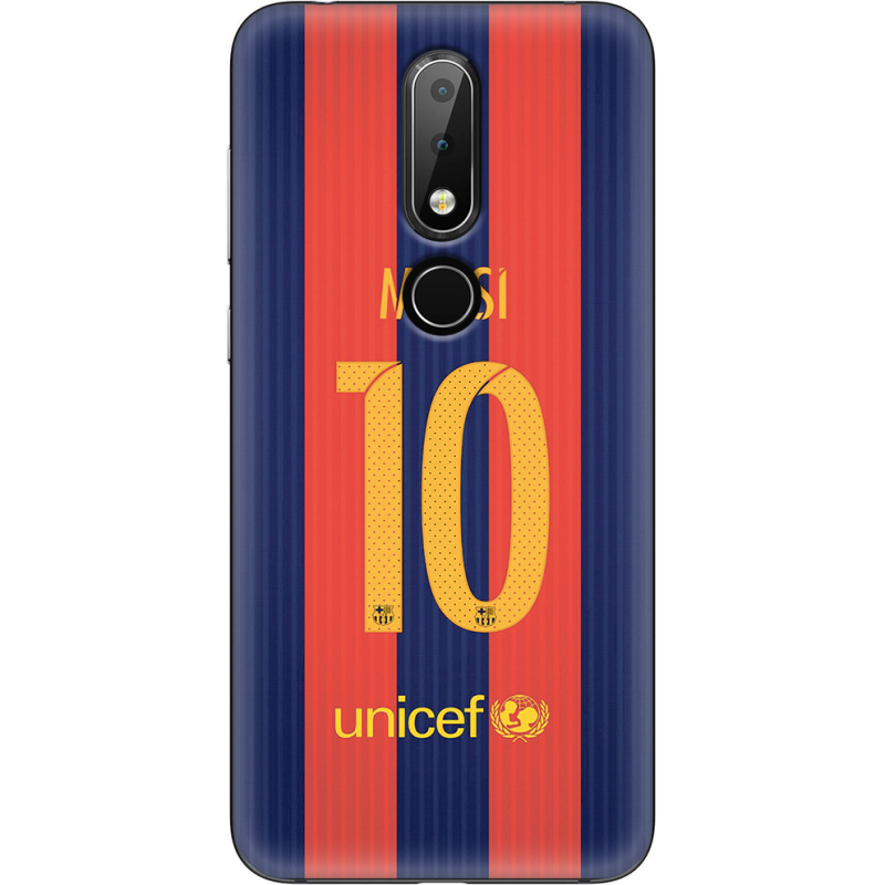 Чехол Uprint Nokia 6.1 Plus Messi 10