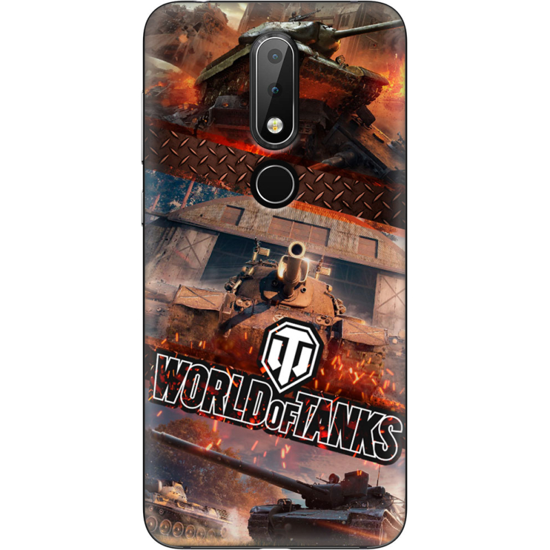 Чехол Uprint Nokia 6.1 Plus World Of Tanks