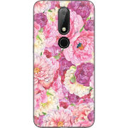 Чехол Uprint Nokia 6.1 Plus Pink Peonies