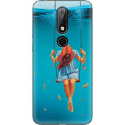 Чехол Uprint Nokia 6.1 Plus Girl In The Sea