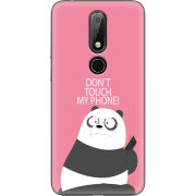Чехол Uprint Nokia 6.1 Plus Dont Touch My Phone Panda