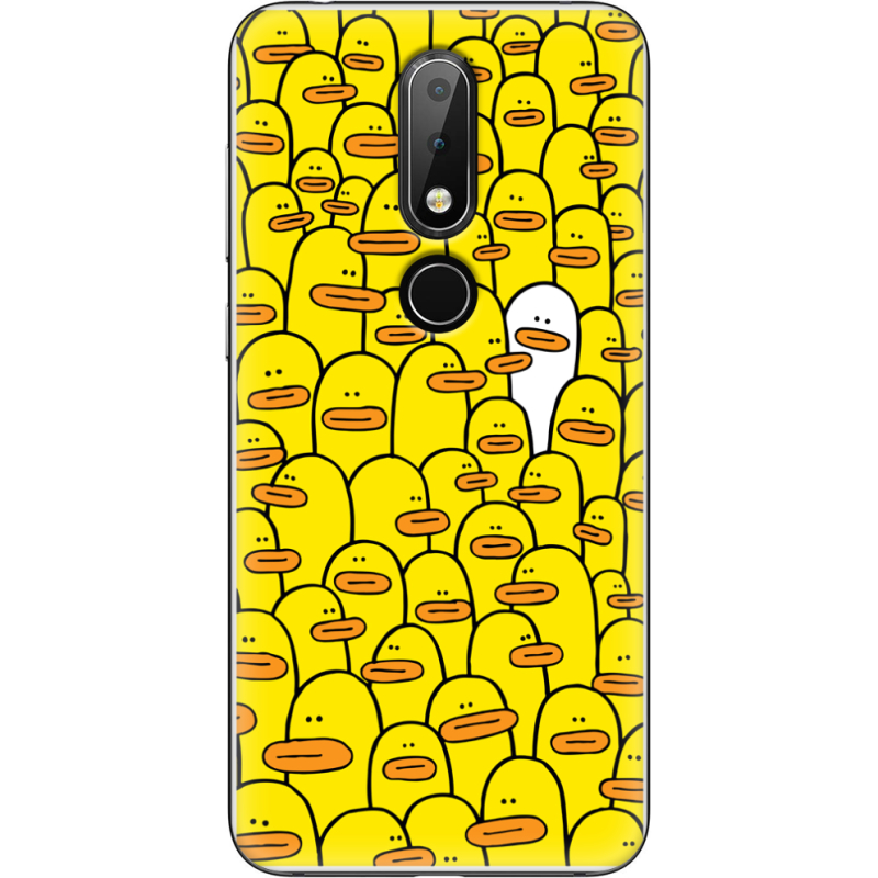 Чехол Uprint Nokia 6.1 Plus Yellow Ducklings