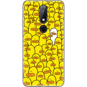 Чехол Uprint Nokia 6.1 Plus Yellow Ducklings