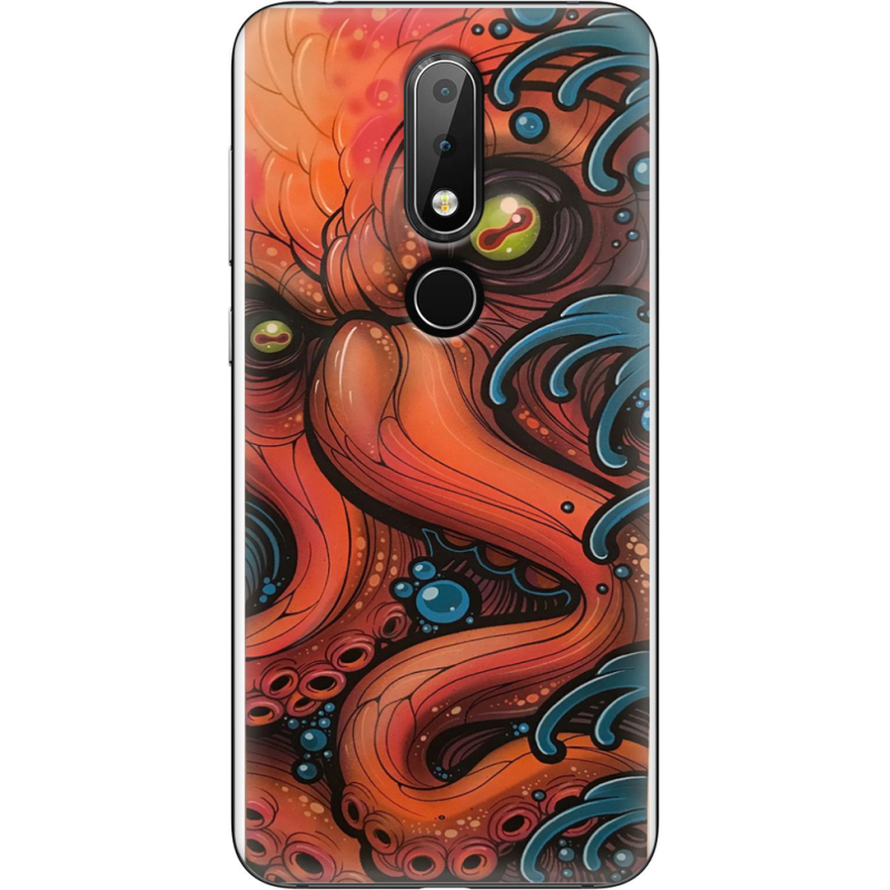 Чехол Uprint Nokia 6.1 Plus Octopus