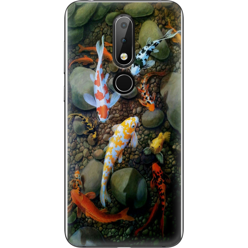 Чехол Uprint Nokia 6.1 Plus Underwater Koi