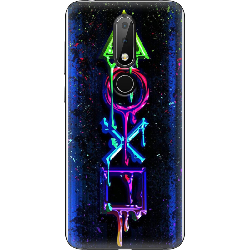 Чехол Uprint Nokia 6.1 Plus Graffiti symbols