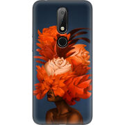 Чехол Uprint Nokia 6.1 Plus Exquisite Orange Flowers