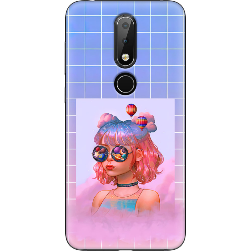 Чехол Uprint Nokia 6.1 Plus Girl in the Clouds