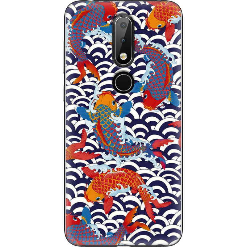 Чехол Uprint Nokia 6.1 Plus Koi Fish