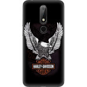 Чехол Uprint Nokia 6.1 Plus Harley Davidson and eagle