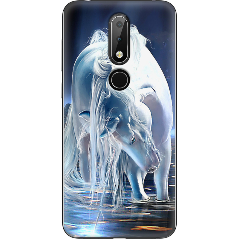 Чехол Uprint Nokia 6.1 Plus White Horse