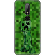 Чехол Uprint Nokia 6.1 Plus Minecraft Creeper