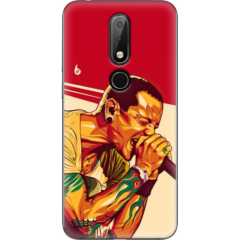 Чехол Uprint Nokia 6.1 Plus Chester Bennington