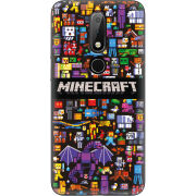 Чехол Uprint Nokia 6.1 Plus Minecraft Mobbery