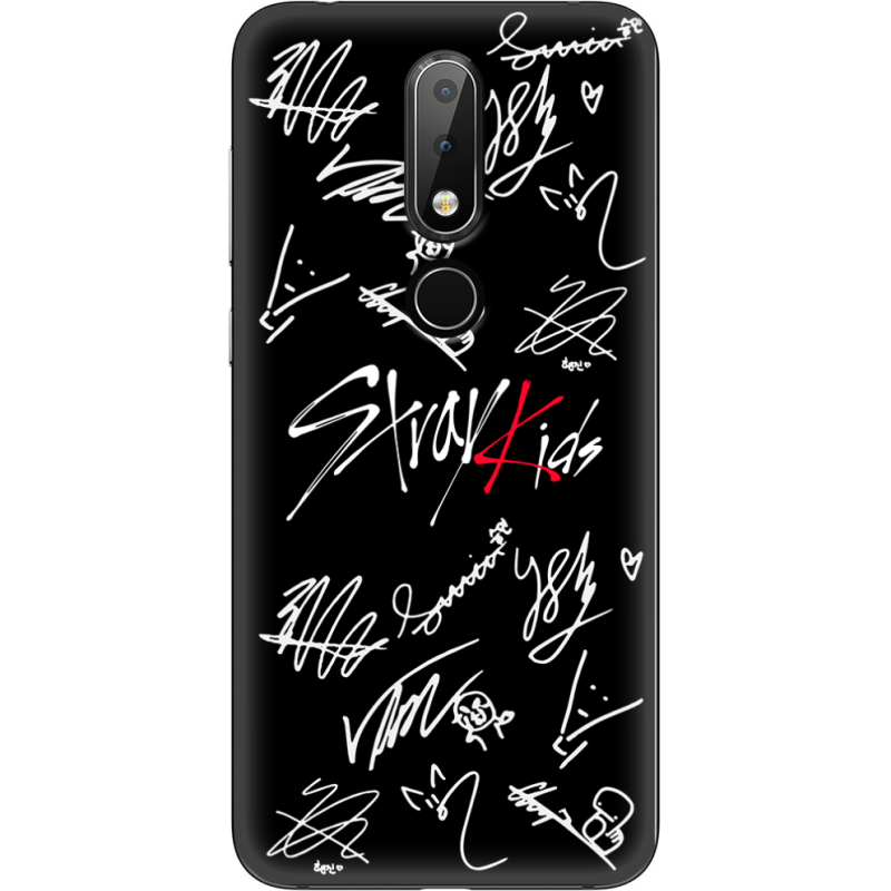 Чехол Uprint Nokia 6.1 Plus Stray Kids автограф