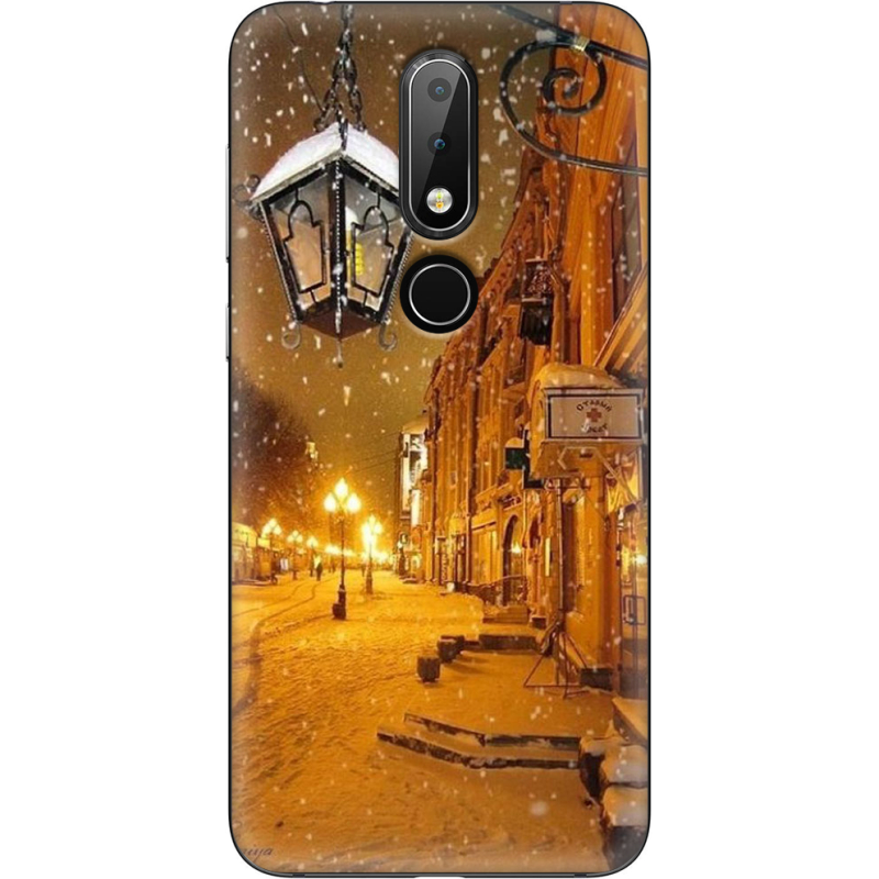 Чехол Uprint Nokia 6.1 Plus Night Street