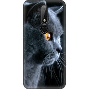 Чехол Uprint Nokia 6.1 Plus English cat