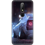 Чехол Uprint Nokia 6.1 Plus Silver Car