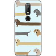 Чехол Uprint Nokia 6.1 Plus Dachshund